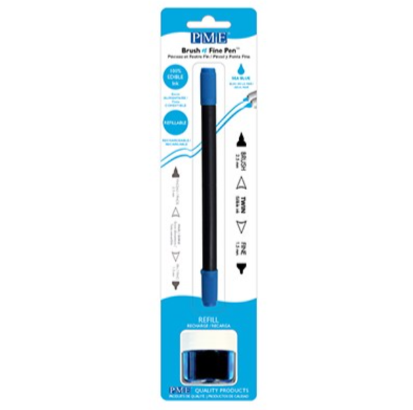 Thumbnail: PME Brush & Fine Pen – Refillable Edible Ink Pen