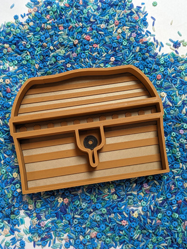 Treasure Chest Sensory Tray Cairdy Makes treasure-chest-sensory-tray-cairdy-makes