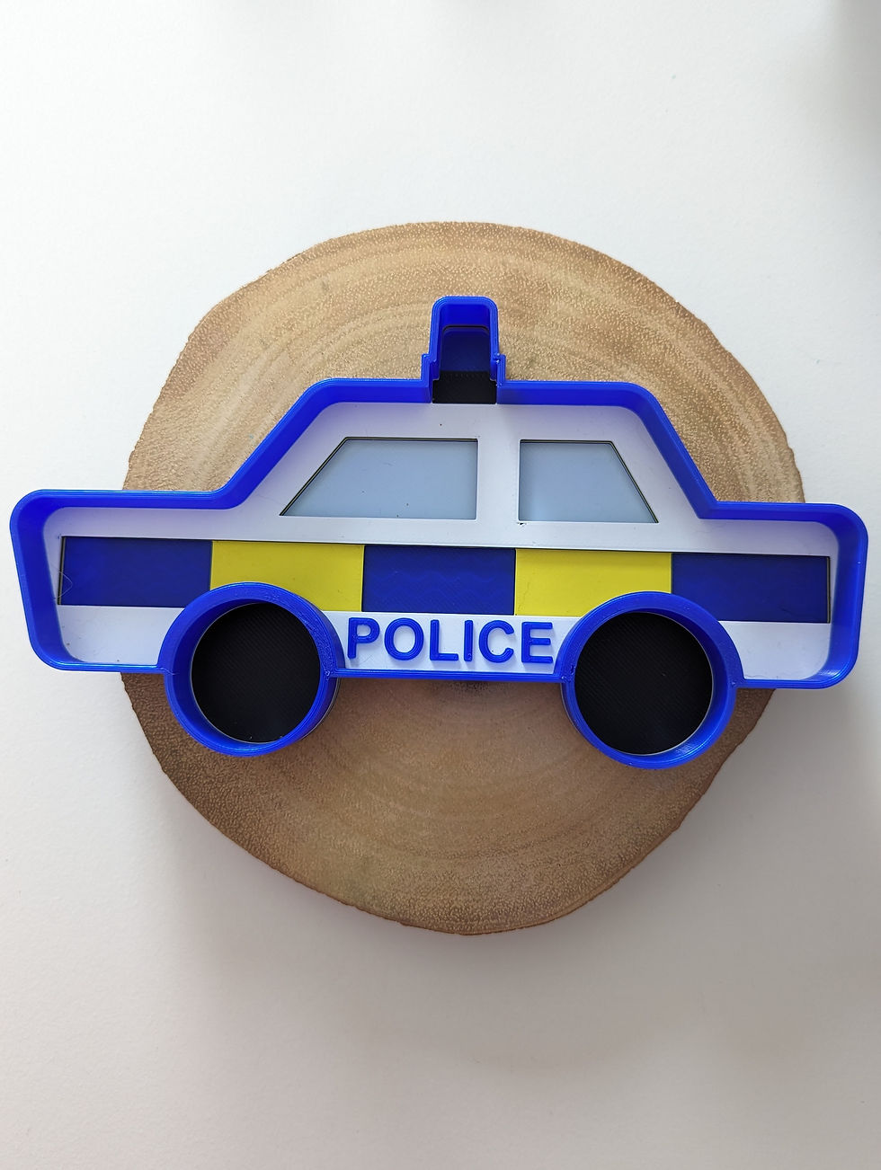Police Car Sensory Tray