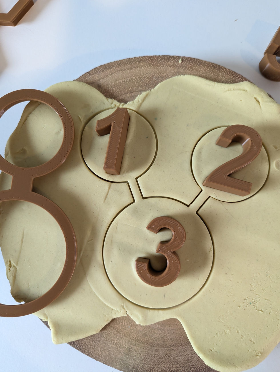 Thumbnail: *Seconds* Part Part Whole Playdough Cutters