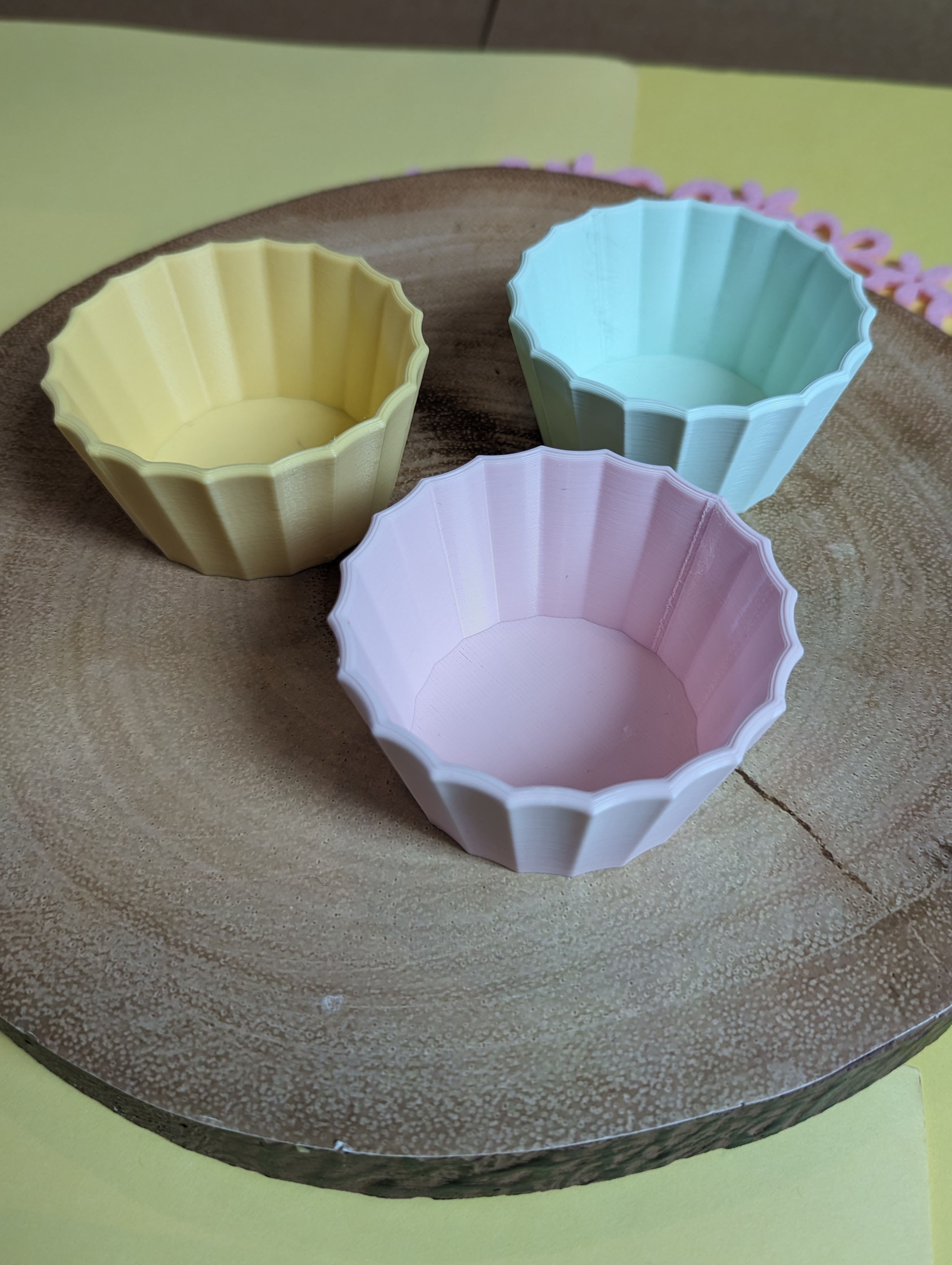 Cup Cake Case Playdough Set