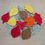 Thumbnail: Autumn Leaf Counters: bag of 10