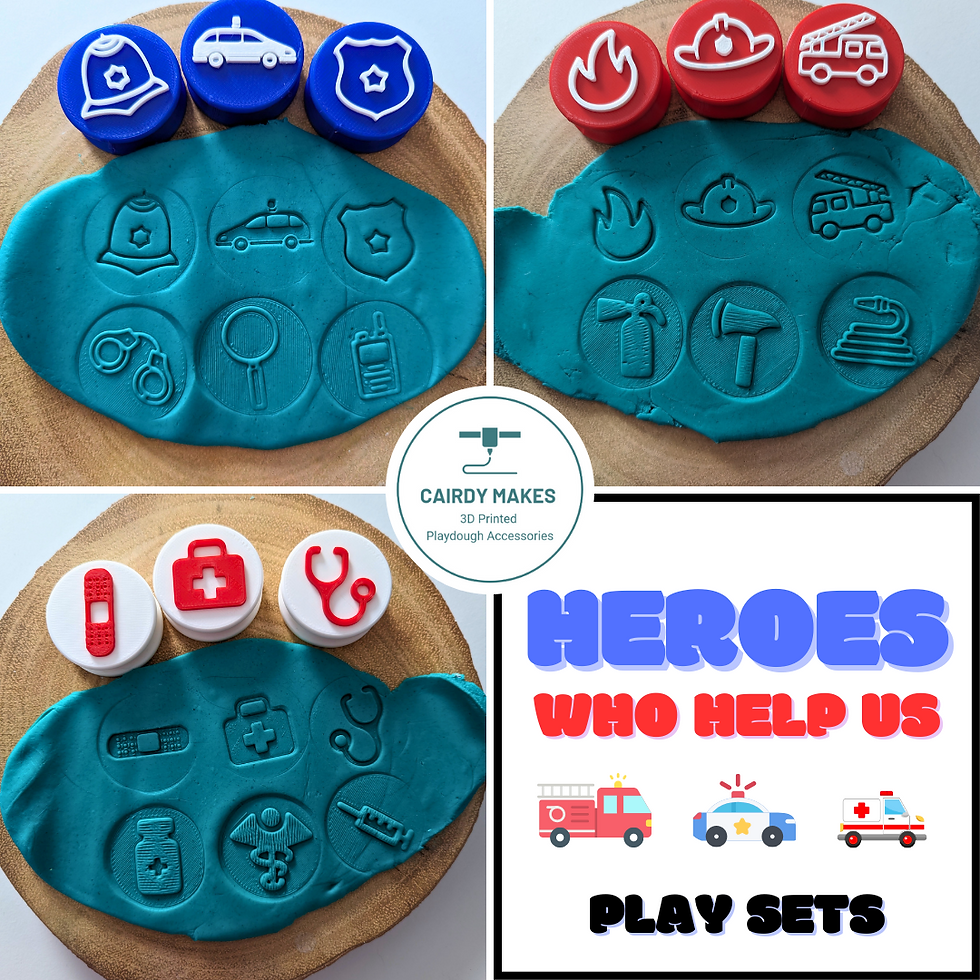 Thumbnail: Heroes Who help us Play Set Bundle