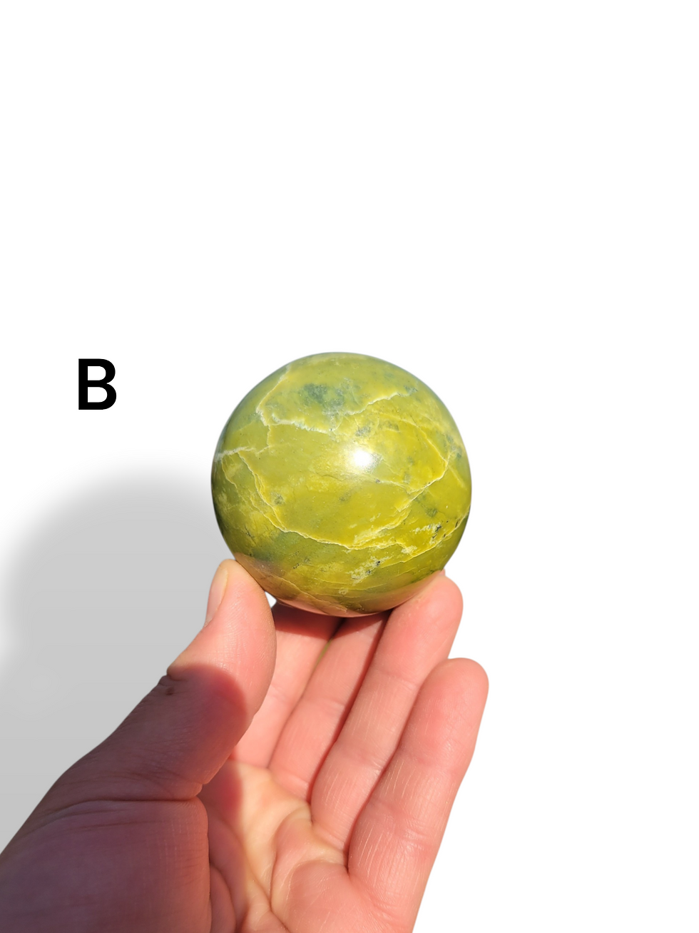 Thumbnail: Peruvian Serpentine & Pyrite Spheres 