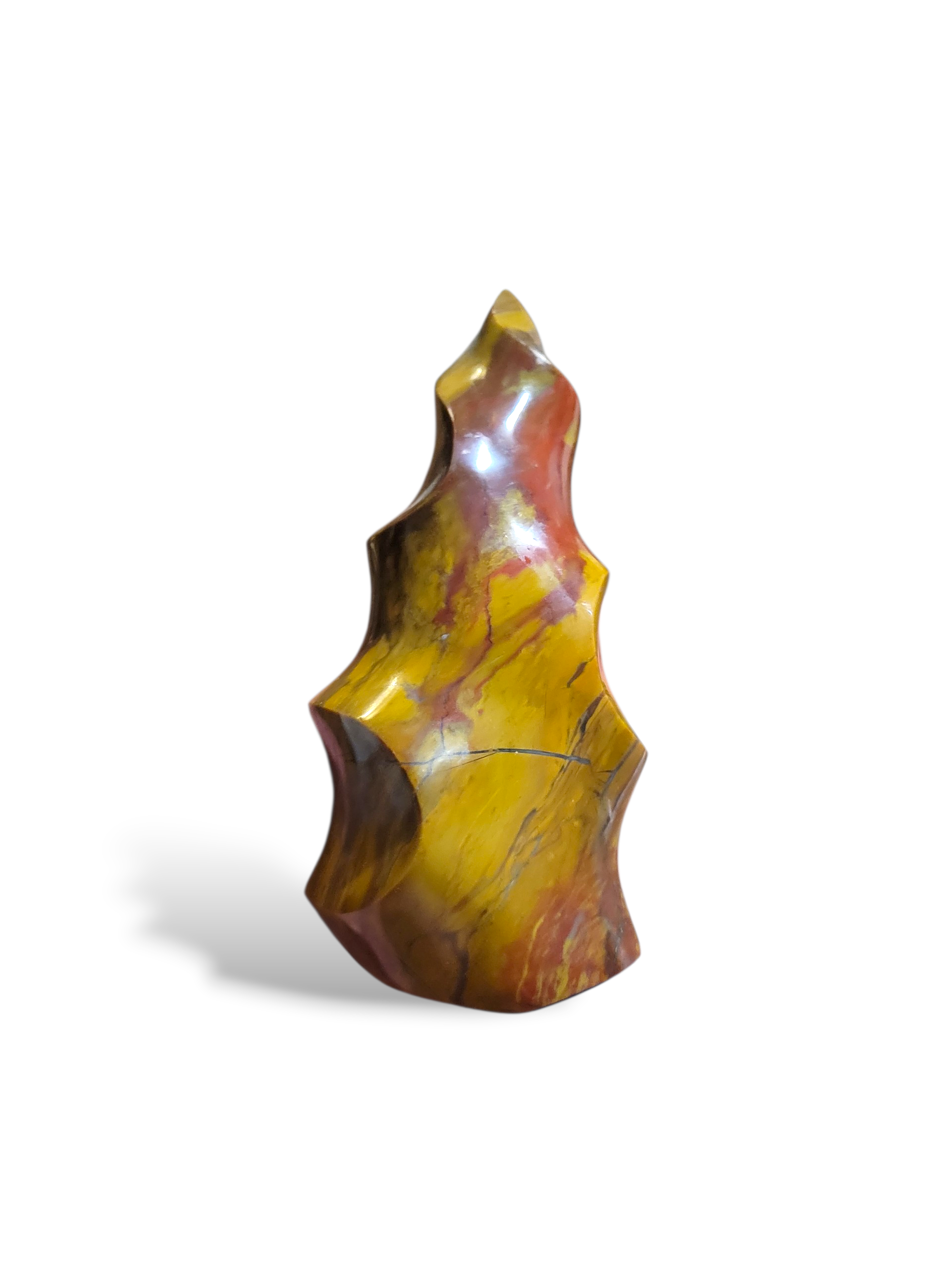 Large Yellow Jasper Flame