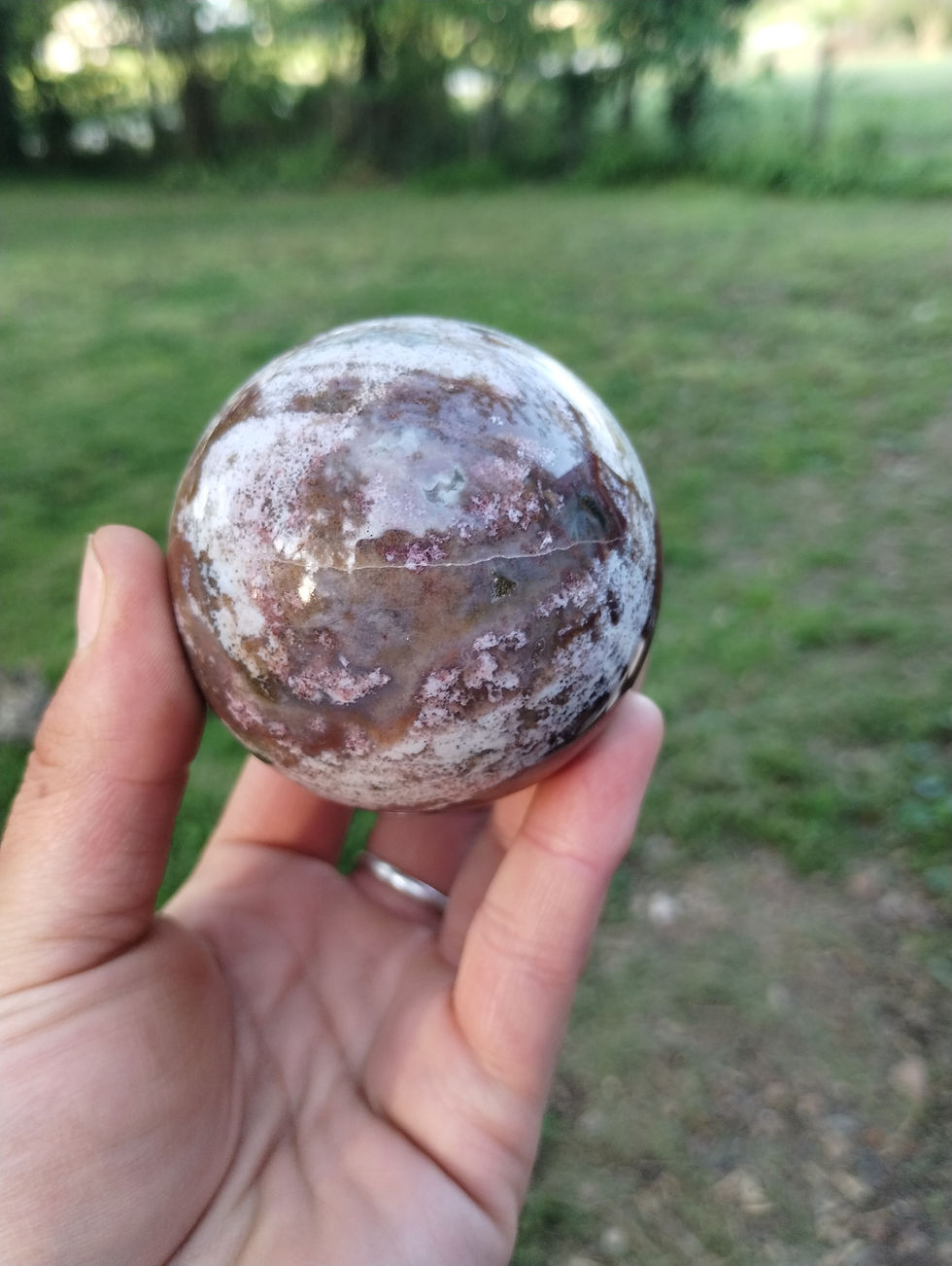 Thumbnail: Ocean Jasper Sphere 58mm