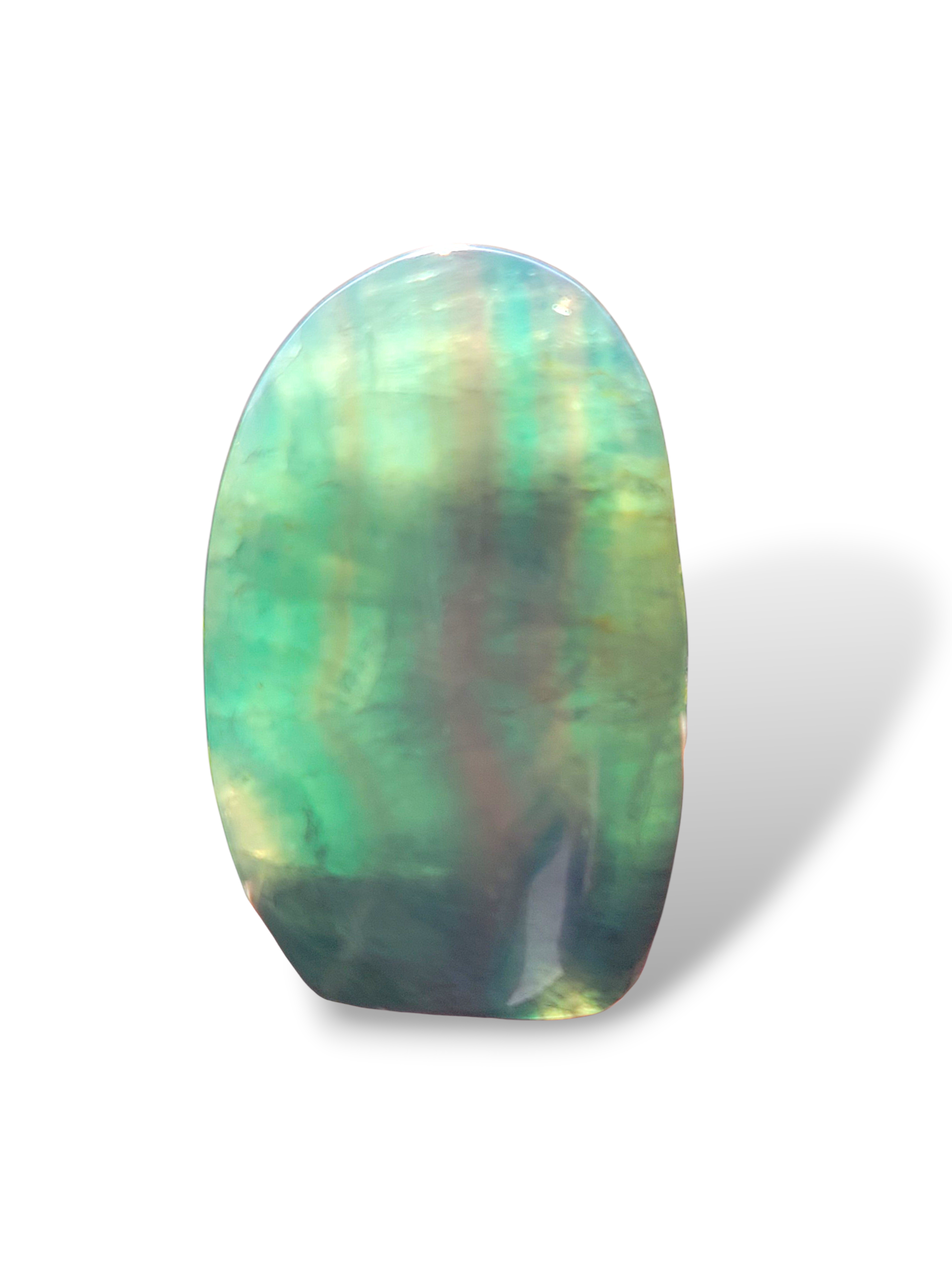 Candy Green Fluorite Freeform