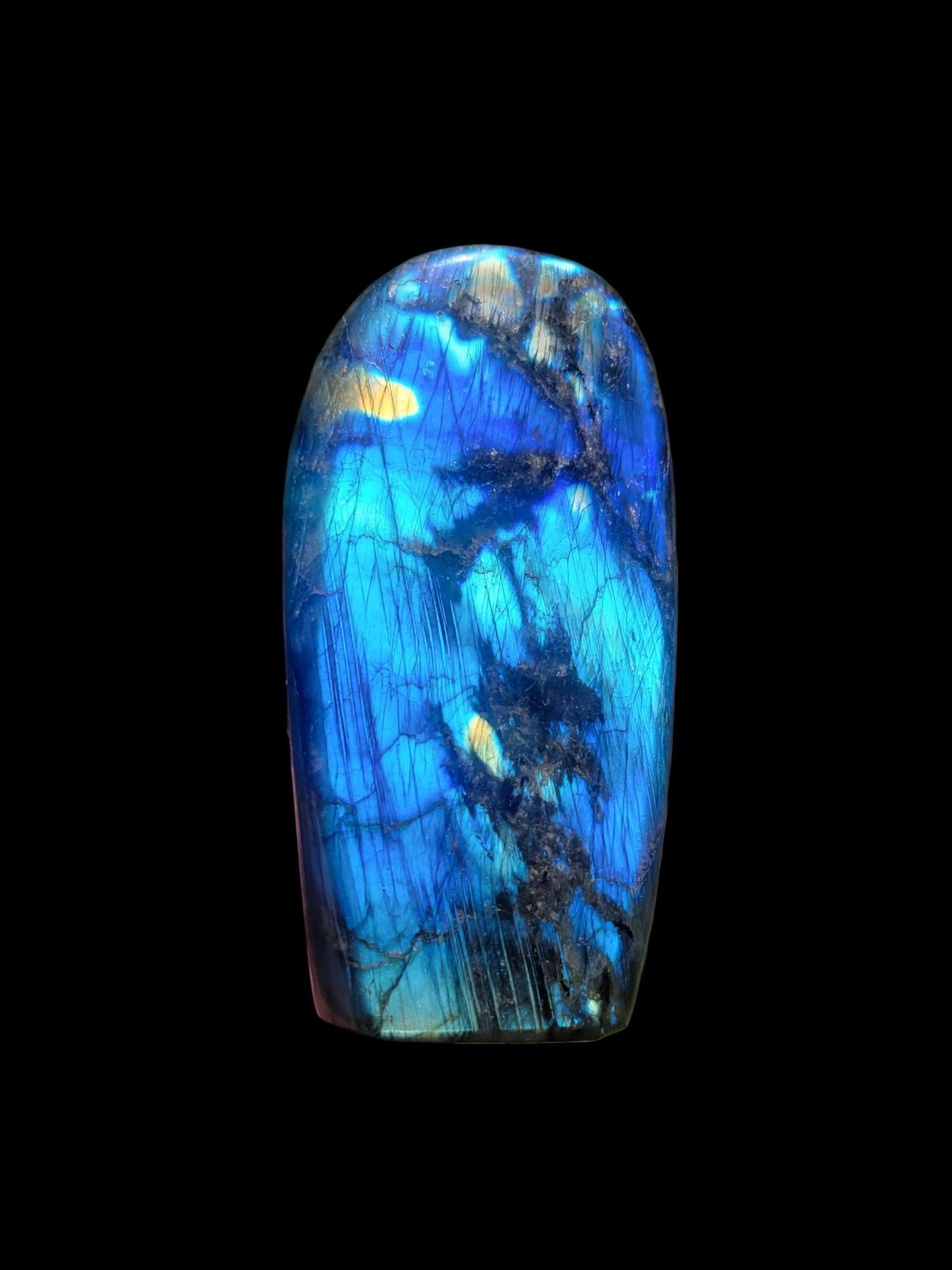 🌌 Labradorite Freeform Statement Piece