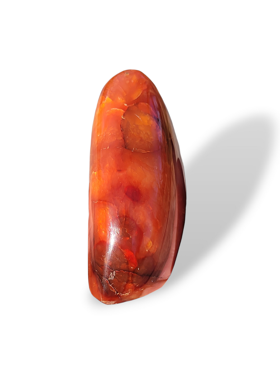 Thumbnail: 
🔥 Carnelian Freeform | 364 g | 3" Sculptural Stone
Vibrant • Grounding • Energ