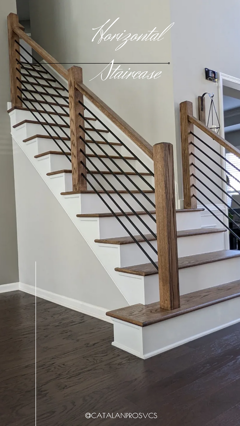 Horizontal staircase