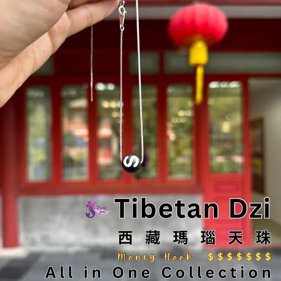 Thumbnail: 西藏瑪瑙 金錢勾 S 天珠 All in One Collection Tibetan dzi beads - Money S Hook