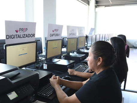 IEEPCO realiza prueba funcional del PREP para las elecciones 2024