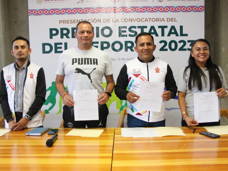 Emite Gobierno del Estado convocatoria del Premio Estatal del Deporte 2023