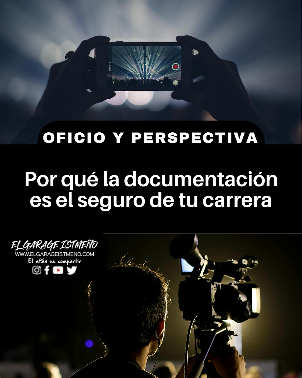Por qué la documentación es el seguro de tu carrera