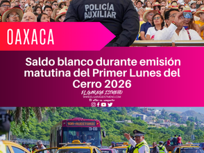  Saldo blanco durante emisión matutina del Primer Lunes del Cerro 2026