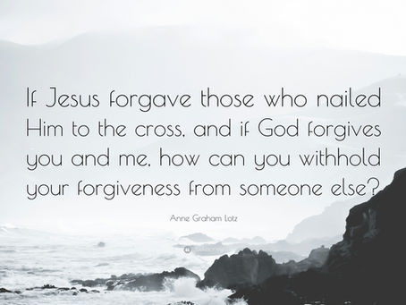 Forgiveness!