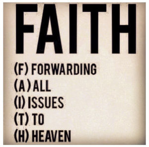 Speak words of Faith in the God!