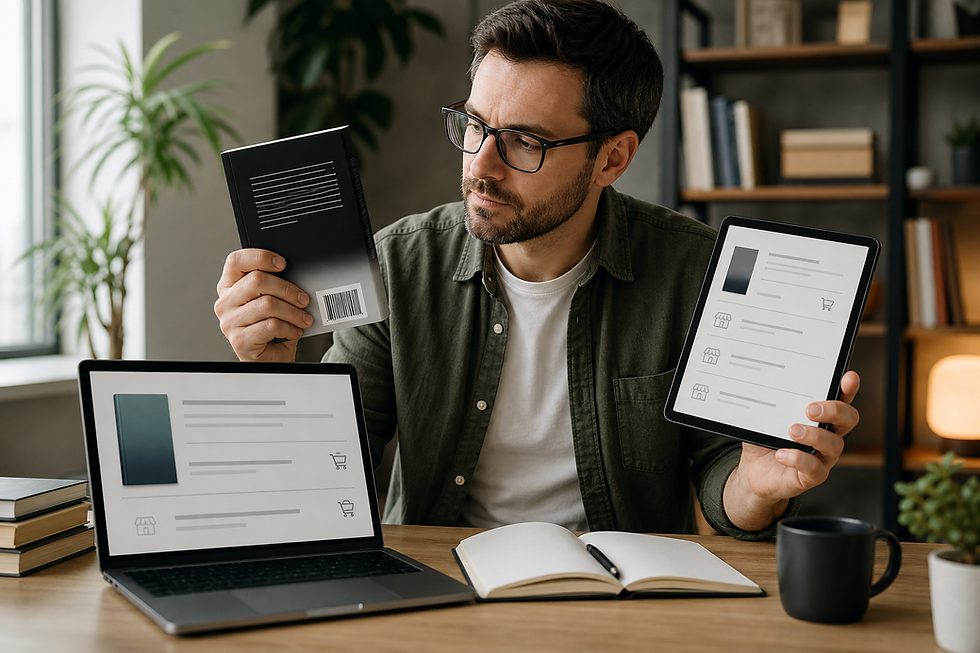ISBN vs ASIN for Authors: What Does Your Book Actually Need?