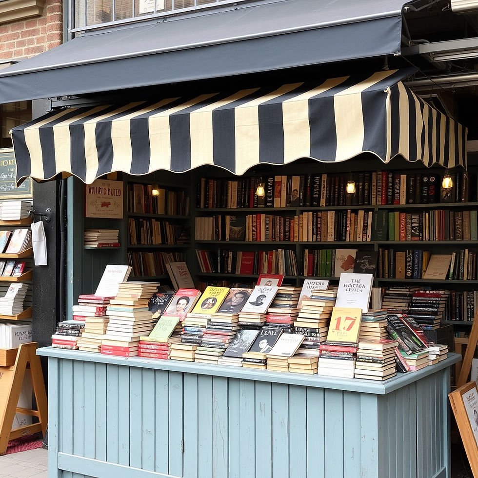 international book fair with visitors exploring books at exhibition booths