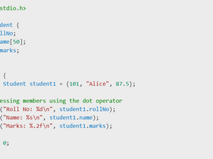 Operations on Structures