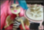 Retro Dolls UK© Nylon hair match for Monster High® Rochelle