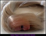 Thumbnail: The Doll Hair Emporium© Pale Pippa Doll hair match for rerooting