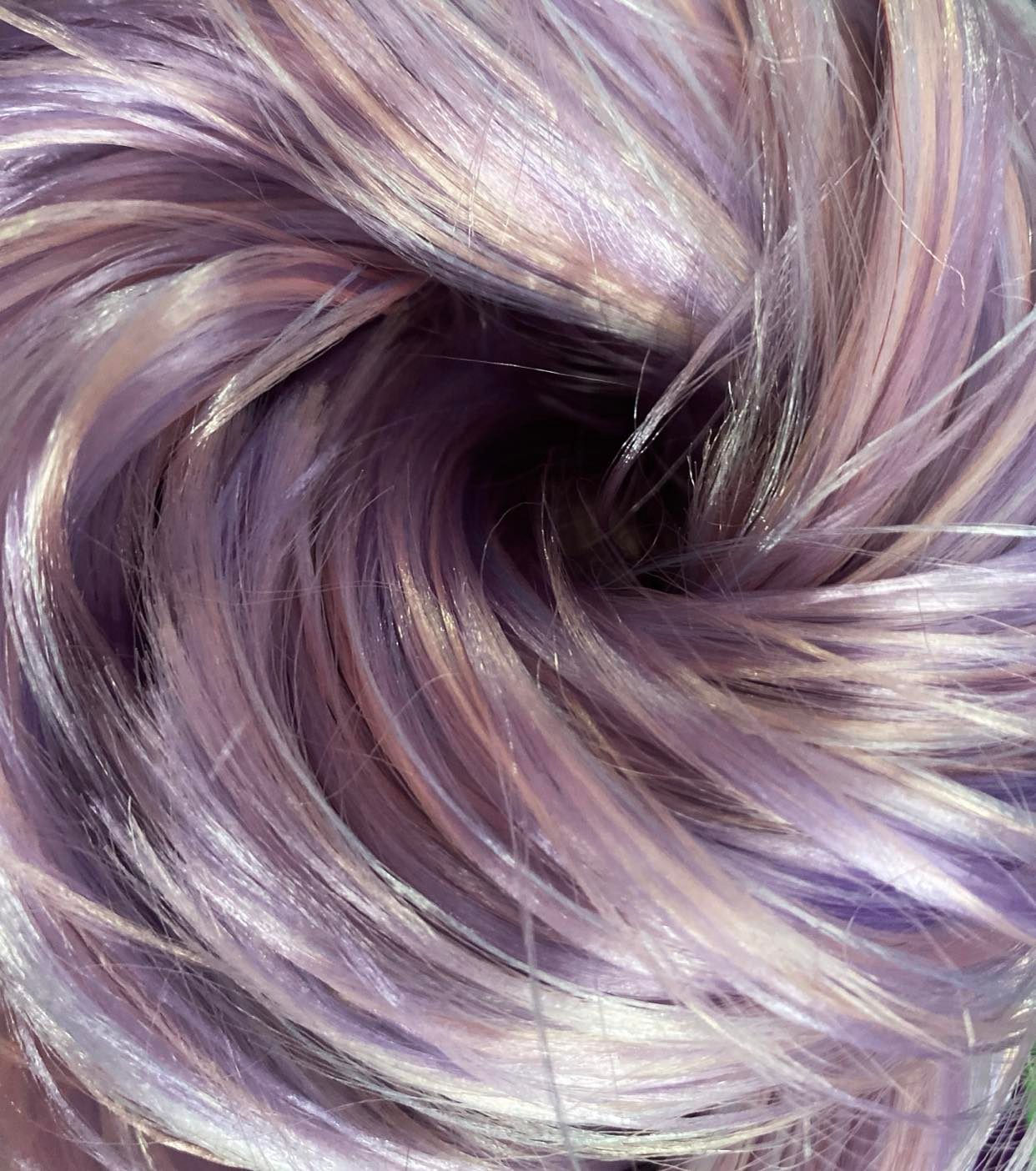 Unicorn special blend Nylon rerooting hair for custom dolls and My Little Pony