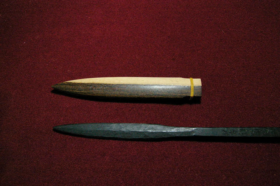 サムネイル： 刀匠：久保善博 古釘小刀 ペーパーナイフ