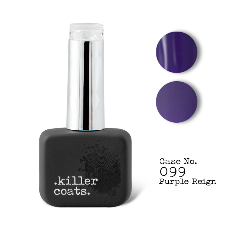 Killer Coats Gel Polish 099 Purple Reign HEMA Free TPO Free 12ml
