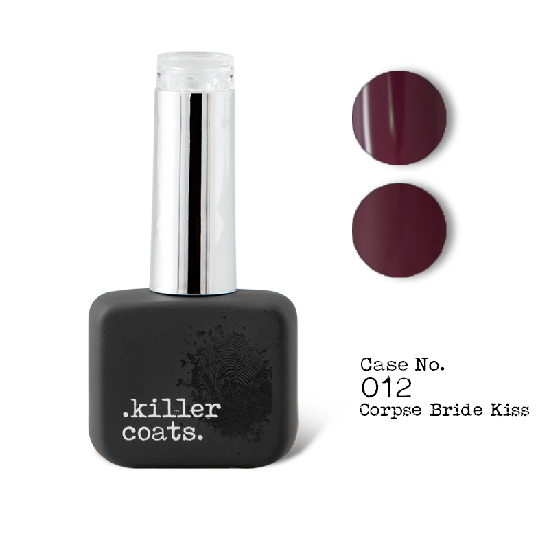 Killer Coats Gel Polish 012 Corpse Bride Kiss HEMA Free TPO Free 12ml