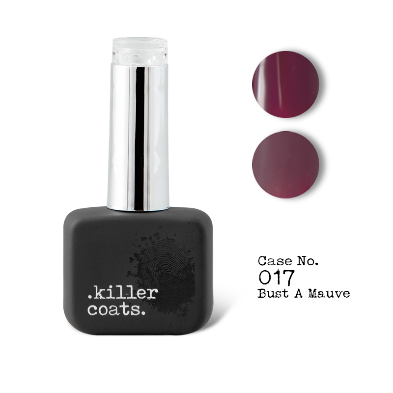 Killer Coats Gel Polish 017 Bust A Mauve HEMA Free TPO Free 12ml