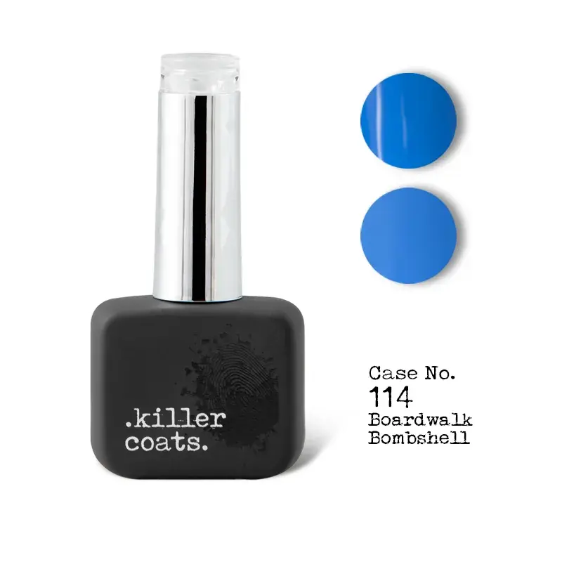 Killer Coats Gel Polish 114 Boardwalk Bombshell HEMA Free TPO Free 12ml