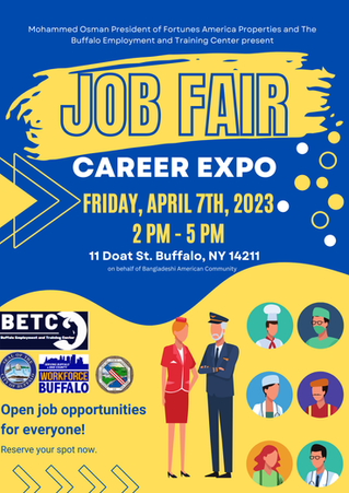 Blue Yellow Minimalist Job Fair Poster.png