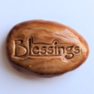 BLESSINGS Pocket Stone - ButterToffee