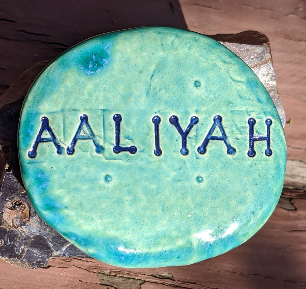 Thumbnail: ANGEL Pocket Stone - Personalized