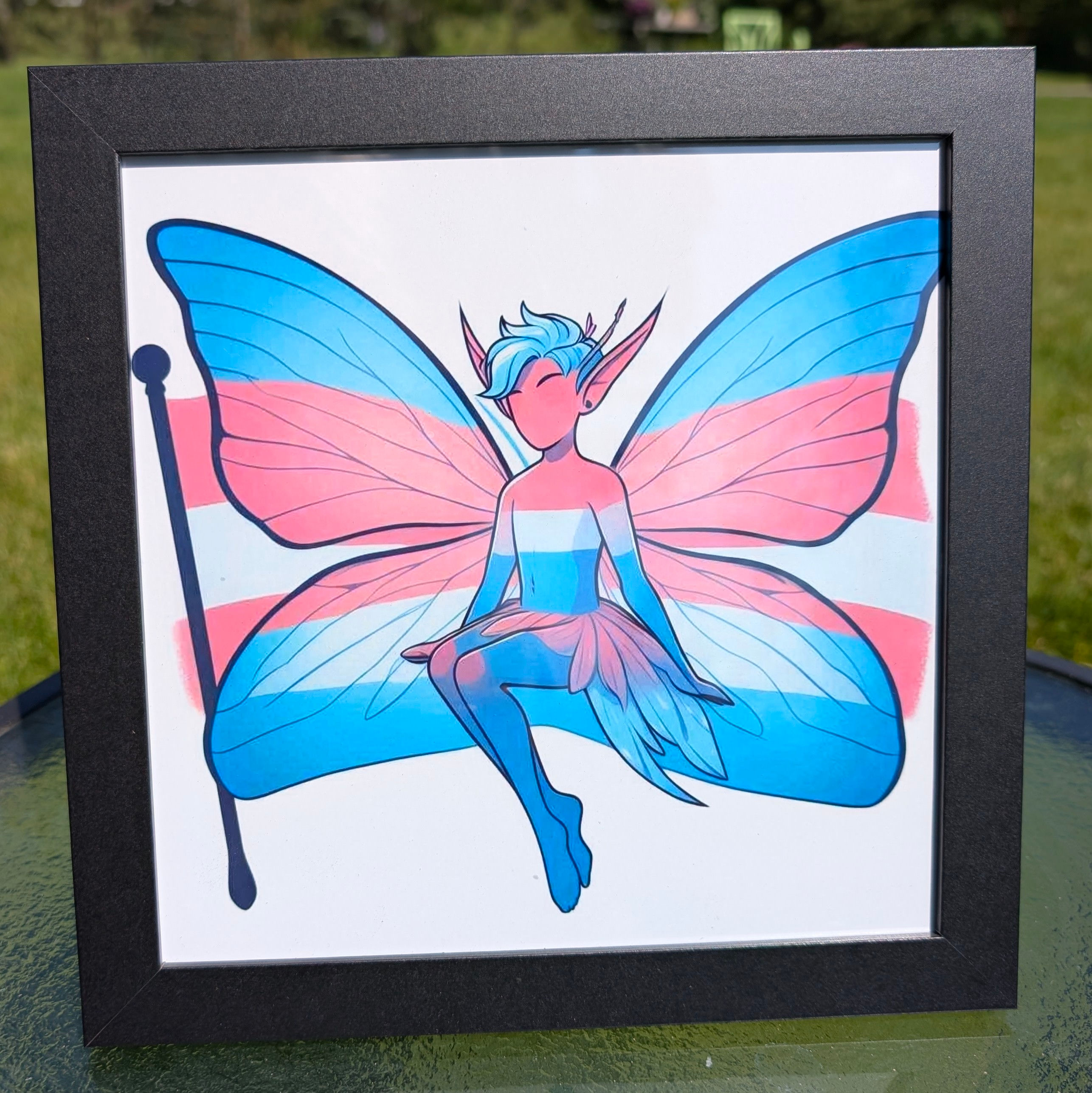 TRANS ELF FAIRY Pride Print