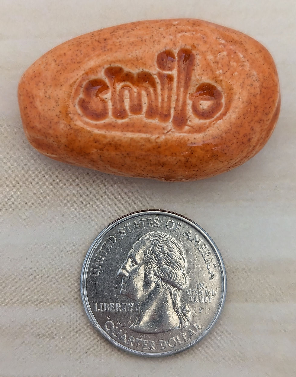 Thumbnail: SMILE Pocket Stone - Tuscan Sun
