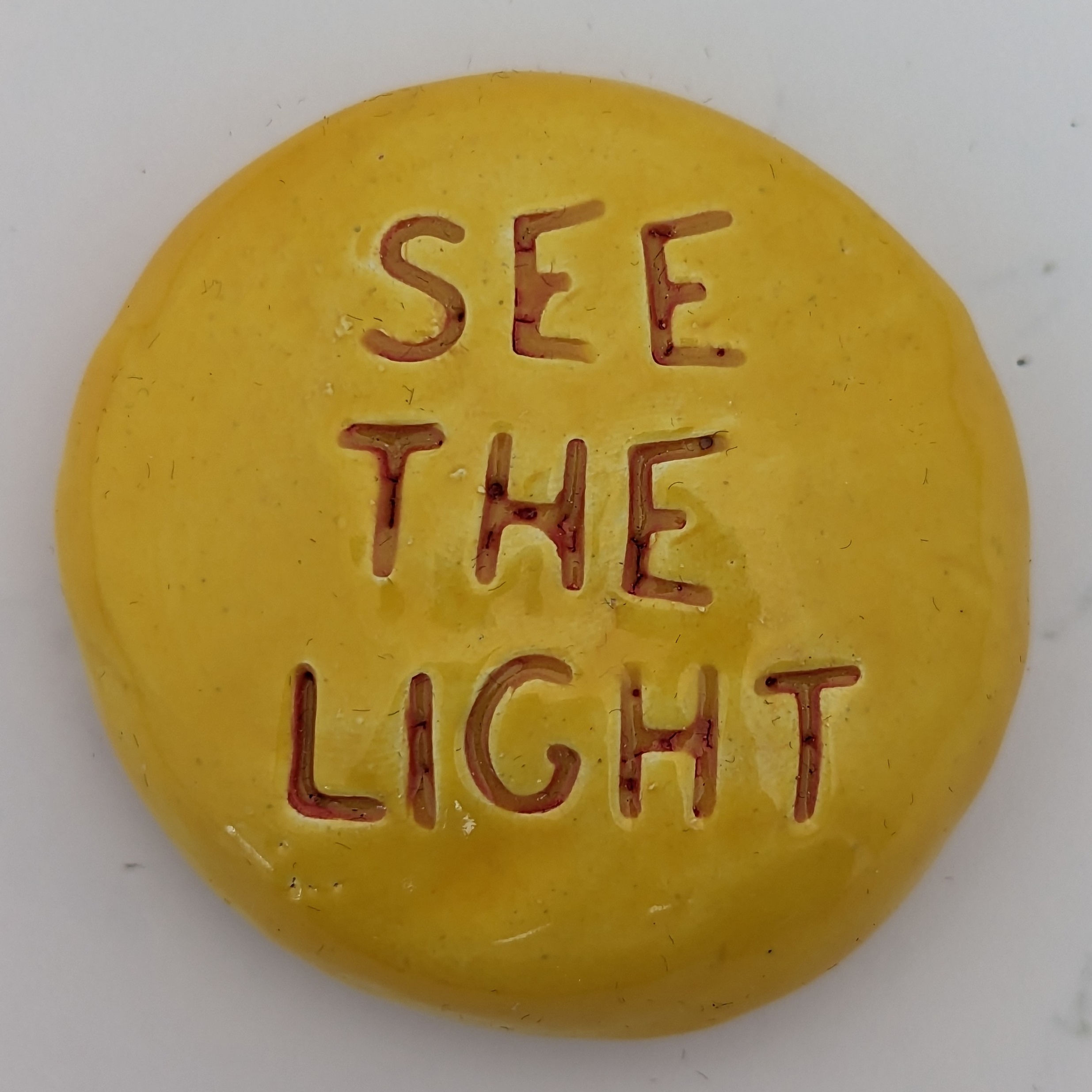 SEE THE LIGHT Pocket Stone - Sun Yellow