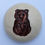 Thumbnail: BABY BEAR Pocket Stone - Hand-Painted