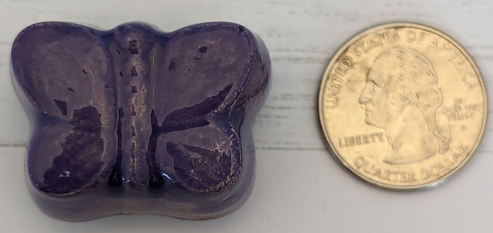 Thumbnail: BUTTERFLY Magnet - Amethyst Purple