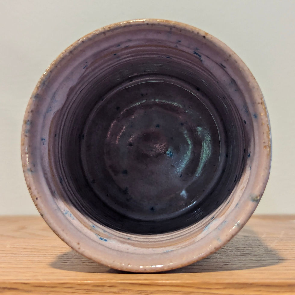Thumbnail: CUP or VASE by TC Pottery Studio - Purple Aster