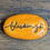 Thumbnail: BLESSINGS Pocket Stone - Pumpkin Orange