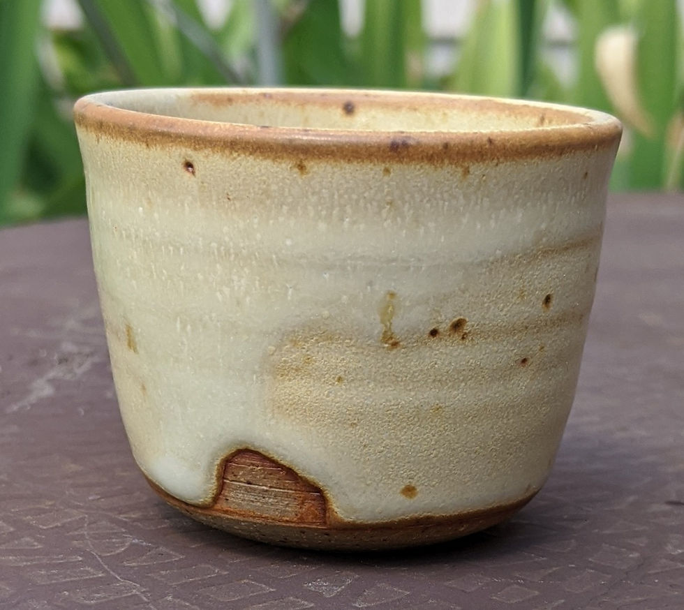 Thumbnail: SHOT GLASS by TC Pottery Studio - Yellow Salt