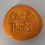 Thumbnail: GIVE THANKS Pocket Stone - Pumpkin Orange