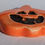 Thumbnail: JACK-O-LANTERN Pumpkin-shaped Magnet - Carrot Orange