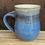Thumbnail: STONEWARE MUG by TC Pottery Studio - Stormy Blue & Yellow Salt