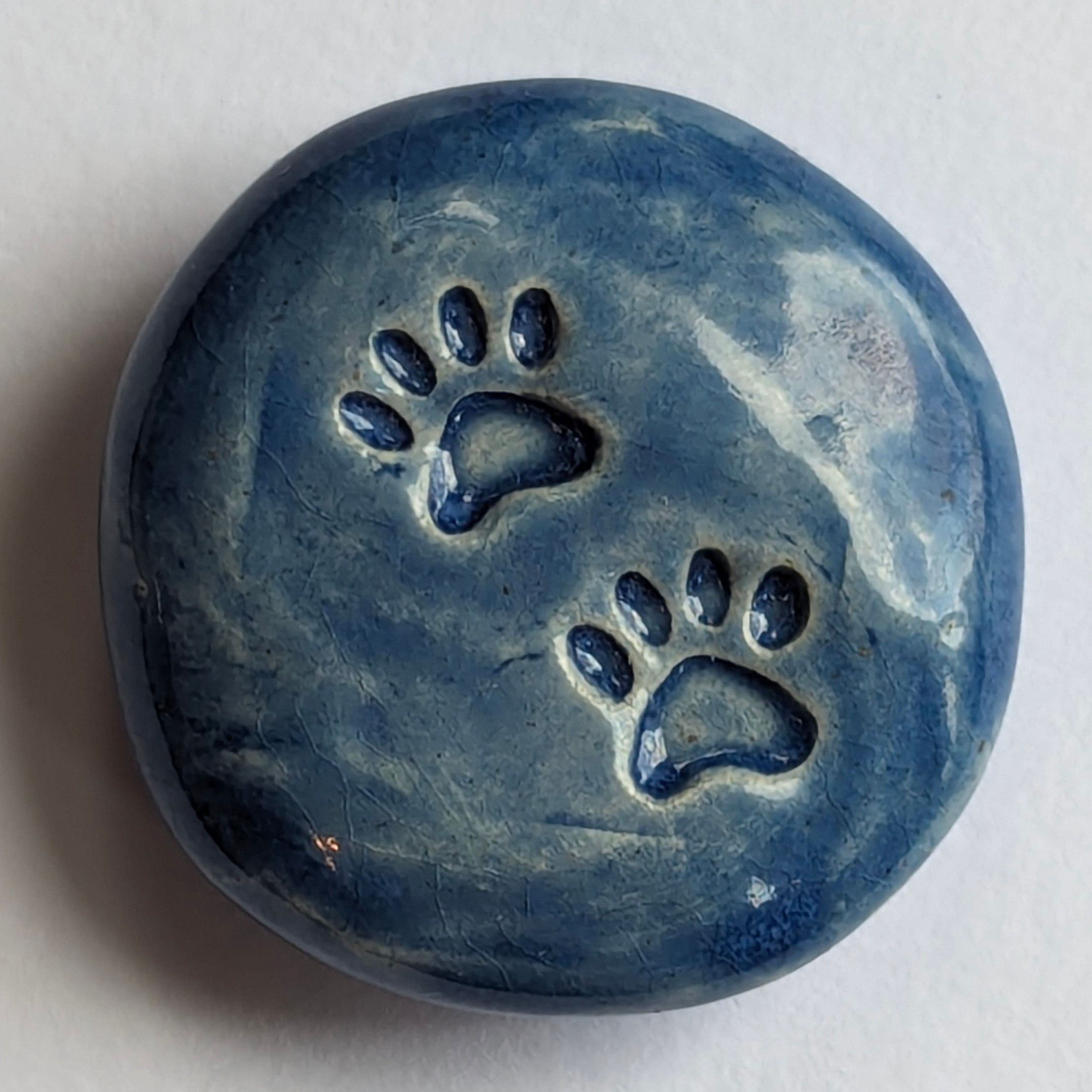 PAW PRINTS Magnet - Sapphire Blue