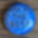 YOU'RE THE BEST Pocket Stone - Sapphire Blue
