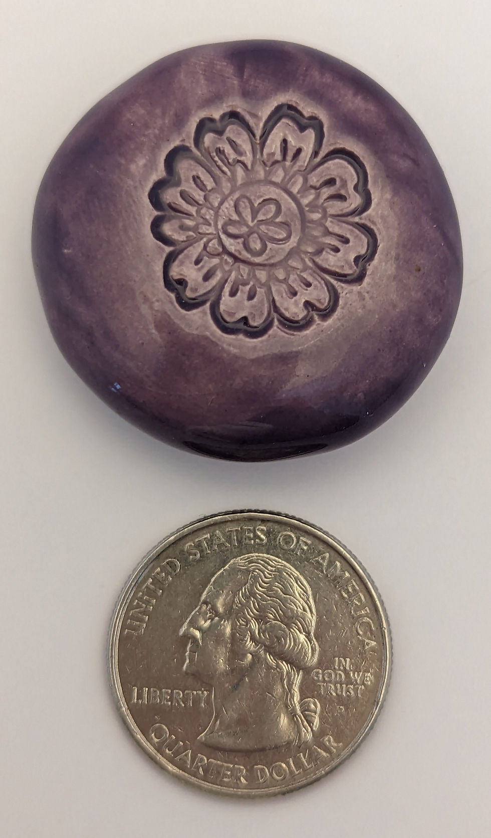 Thumbnail: FLOWER Pocket Stone - Tanzanite