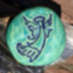 Thumbnail: ANGEL Pocket Stone - Aquamarine